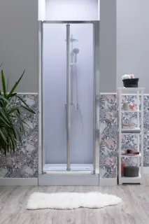 Душевая дверь Aquanet Alfa NAA6422 210018 80 см стекло прозрачное профиль хром